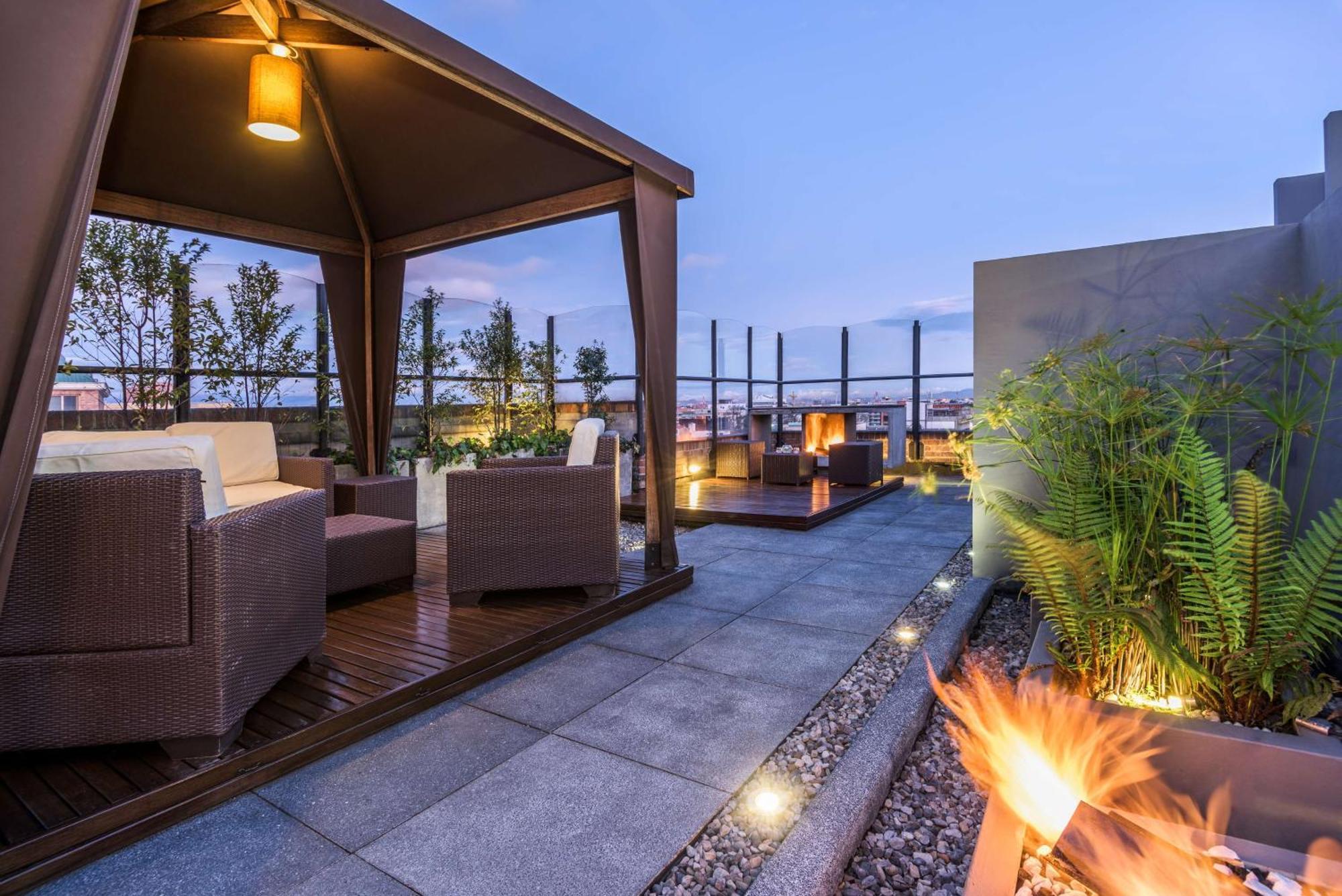 ホテル Nh コレクション ロイヤル アンディノ ボゴタ エクステリア 写真 Rooftop bar